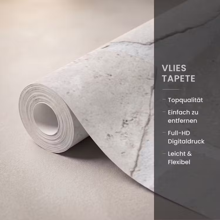 Steen - Patroon - Textuur - Beige Behang Vlies klein -USP_closeupDE