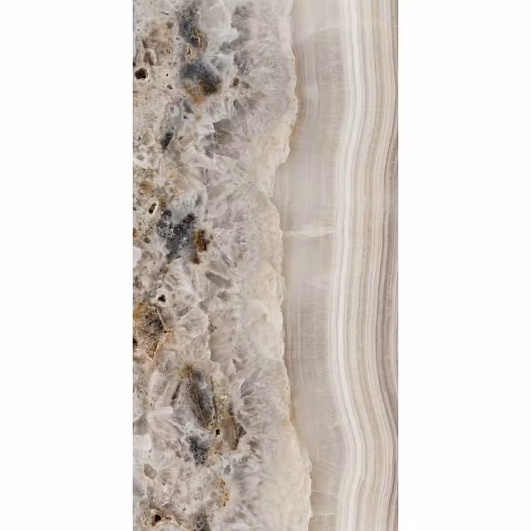Steen - Textuur - Abstract - Beige - Wit Behang Vlies klein -3d_website