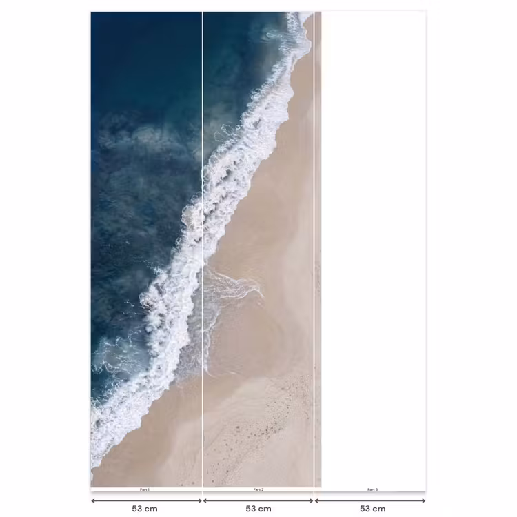Strand - Zee - Golven Behang Vlies klein -USP_banen