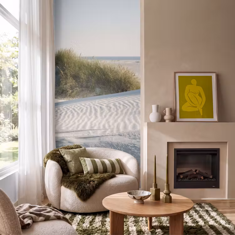 Strand - Natuur - Duin Behang Vlies klein -sfeer2