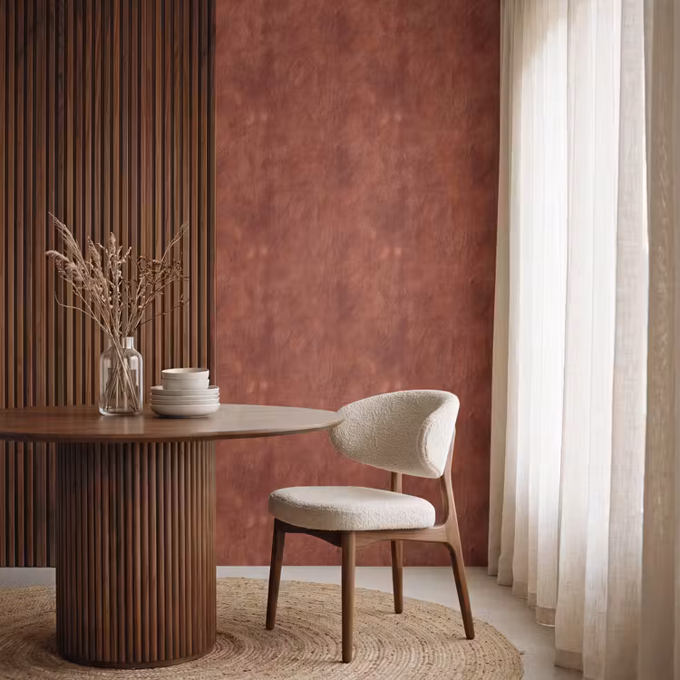 Tapete - Stuck – Struktur – Terrakotta - Stucwerk - Textuur  - Terracotta Behang Vlies klein 1076