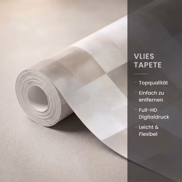 Textuur - Linnen - Beige Behang Vlies klein 1076 -USP_closeupDE