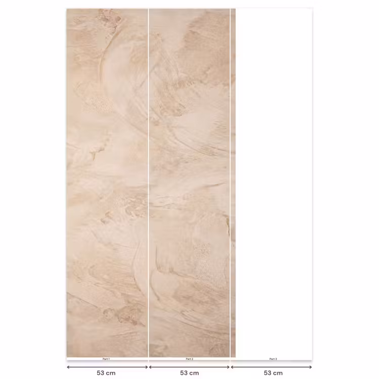 Textuur - Patroon - Abstract - Modern - Beige Behang Vlies klein -USP_banen
