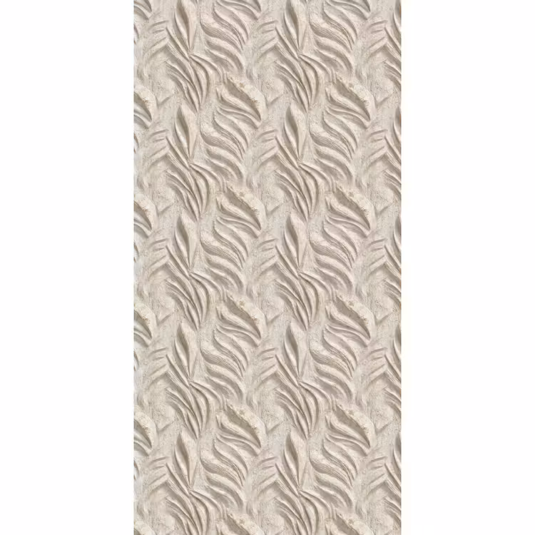 Textuur - Reliëf - Beige Behang Vlies klein 1076 -3d_website