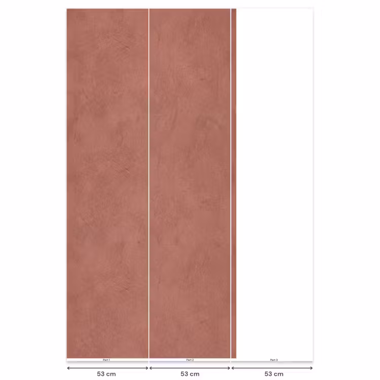 Textuur - Roodbruin - Grof - Modern Behang Vlies klein -USP_banen