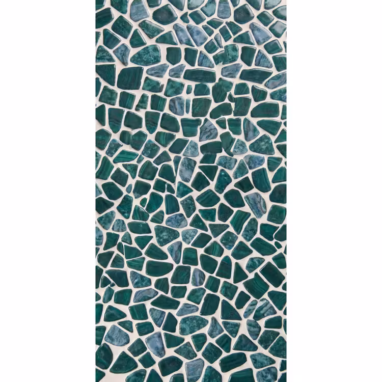 Textuur - Steen - Groen - Abstract - Patroon Behang Vlies klein -3d_website