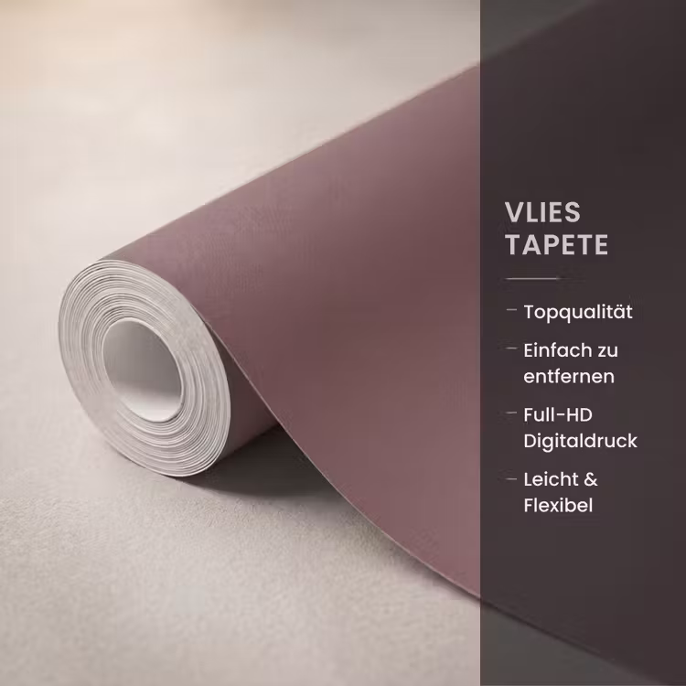 Velvet - Merlot - Rood Behang Vlies klein 1076 -USP_closeupDE
