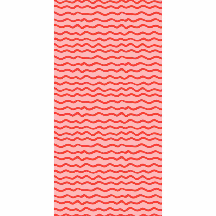 Speels - Patroon - Rood Behang Vlies klein 1076 -3d_website
