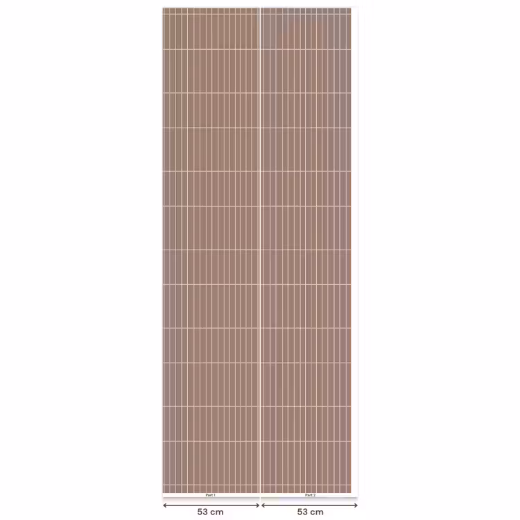 Verticaal - Wandtegel - Terracotta Behang Vlies klein 1076 -USP_banen