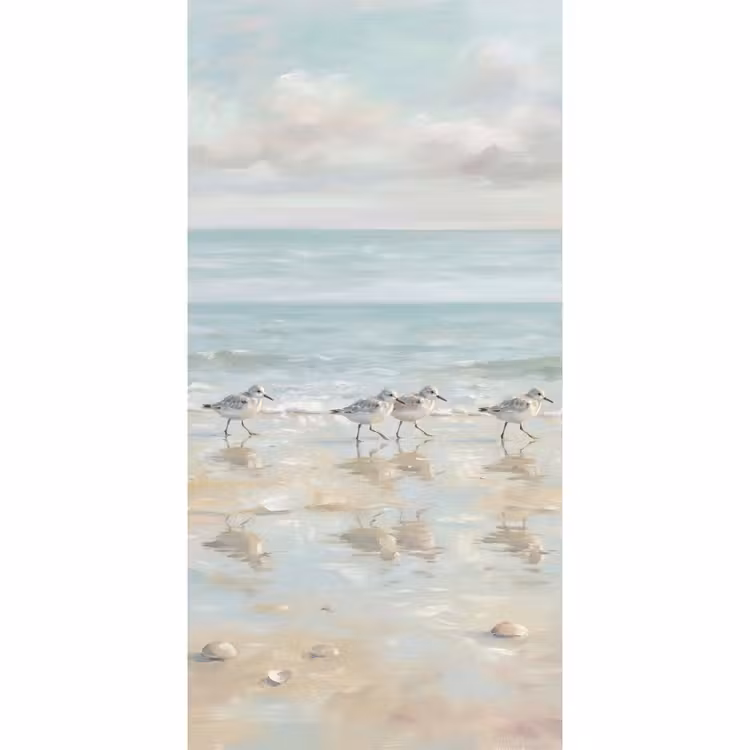 Vogels - Strand - Zee Behang Vlies klein -3d_website