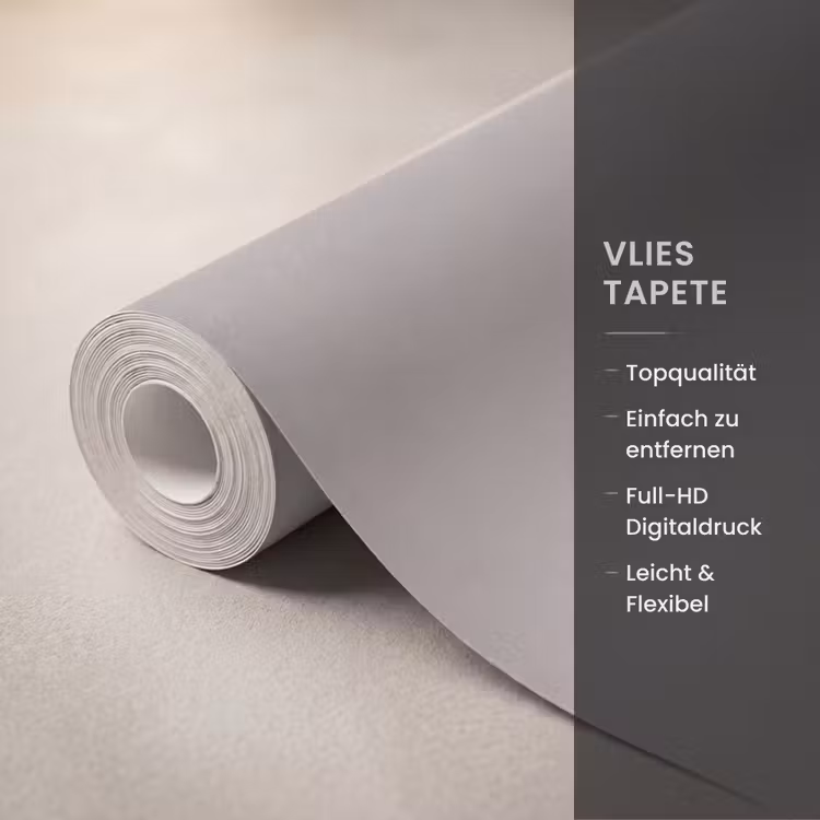 Katoenbol - Minimalistisch - Wit Behang Vlies klein -USP_closeupDE