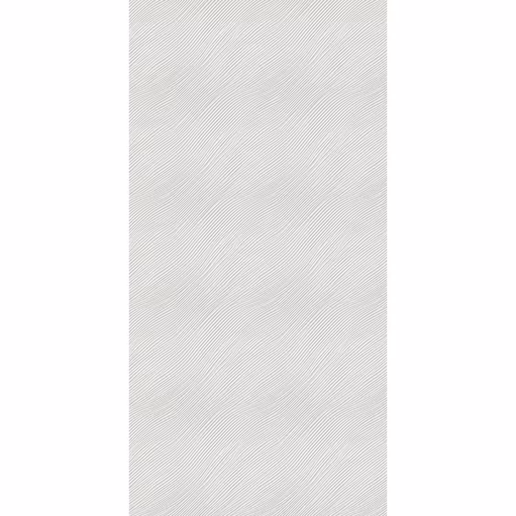 Golven - Ribbels - Wit Behang Vlies klein 1076 -3d_website