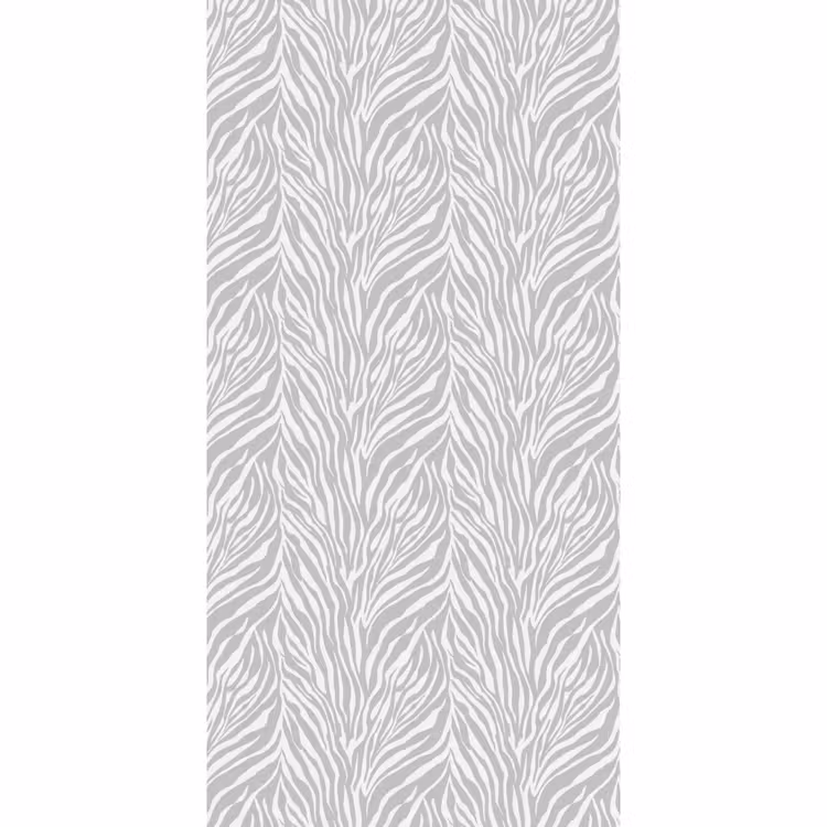 Zebra - Motief - Grijs Behang Vlies klein 1076 -3d_website