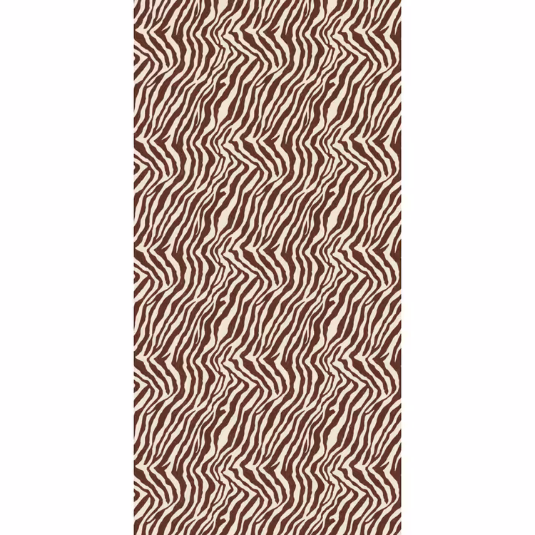 Zebra - Patroon - Zwart - Wit Behang Vlies klein 1076 -3d_website