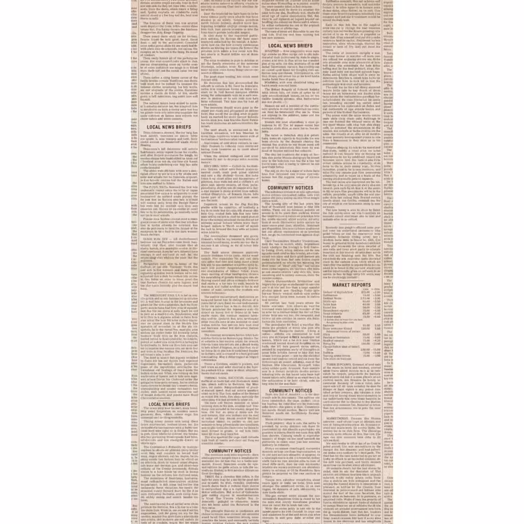 Krant - Nieuws - Historisch - Vintage - Beige Behang Vlies klein -3d_website