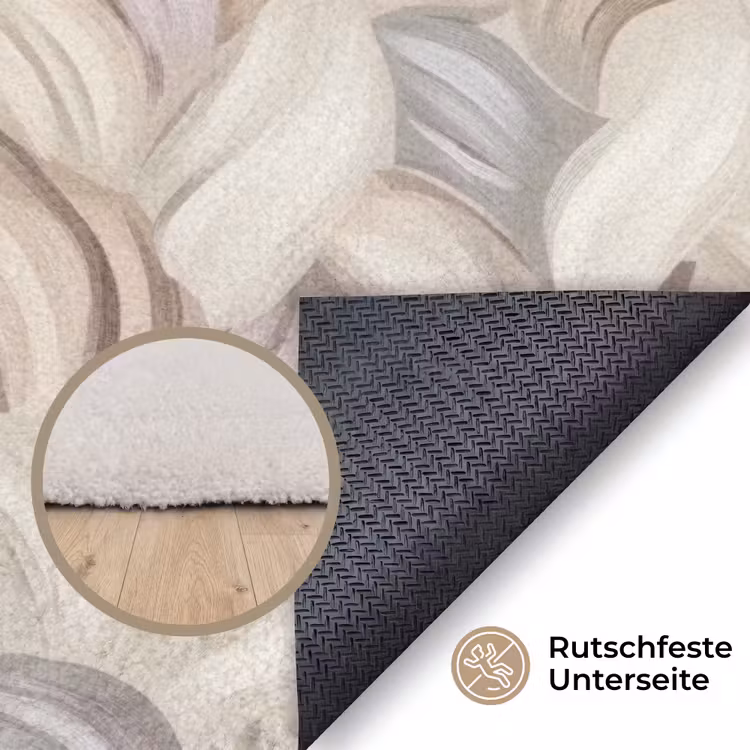 Abstract - Golvend - Pastel Vloerkleed Rechthoek klein 1091 -uniquesellingpoint_antislip_DE_DE