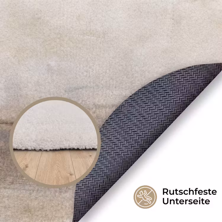 Teppich - Abstrakt – Landschaft – Modern – Beige – Kunst - Abstrakt - Landschap - Modern - Beige - Kunst Vloerkleed Rond klein