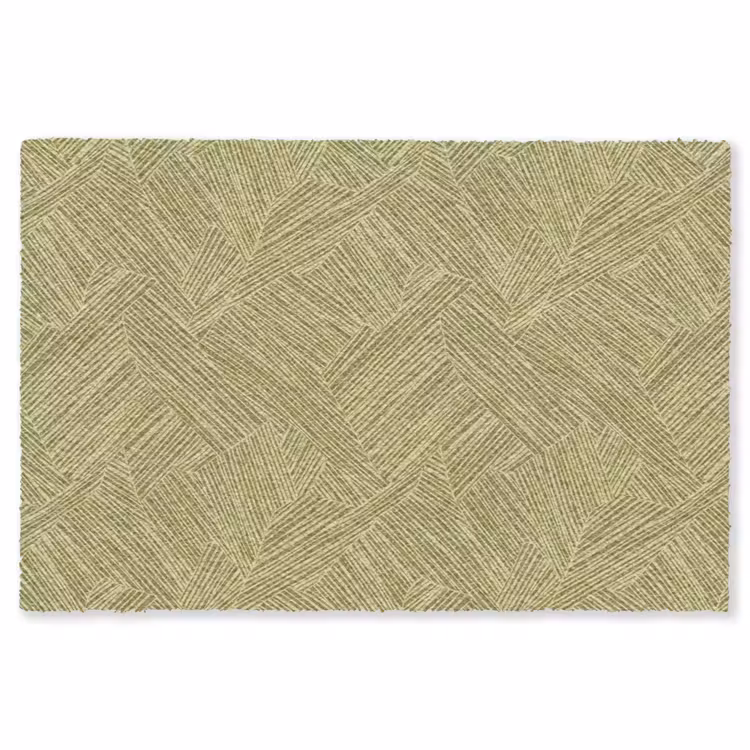 Abstract - Modern - Groen Vloerkleed Rechthoek klein 1091 -3d