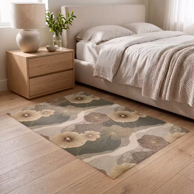 Abstract - Modern - Groen Vloerkleed Rechthoek klein 1091 -atmosphere_sfeer3_global