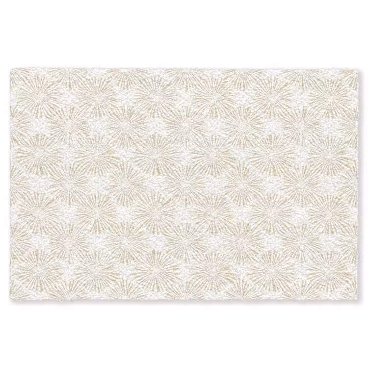 Abstract - Motief - Beige Vloerkleed Rechthoek klein 1091 -3d