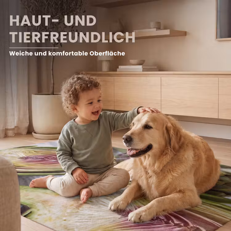 Teppich - Artischocke – aufgeschnitten – Essen - Artisjok - Doorgesneden - Eten Vloerkleed Rechthoek klein