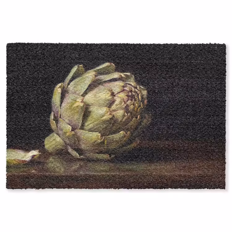 Teppich - Artischocke – Essen – Klassisch - Artichok - Eten - Klassiek Vloerkleed Rechthoek klein