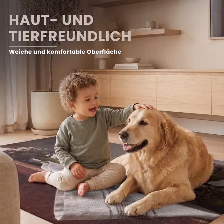 Teppich - Artischocke – Essen – Rustikal - Artisjok - Eten - Rustiek Vloerkleed Rechthoek klein