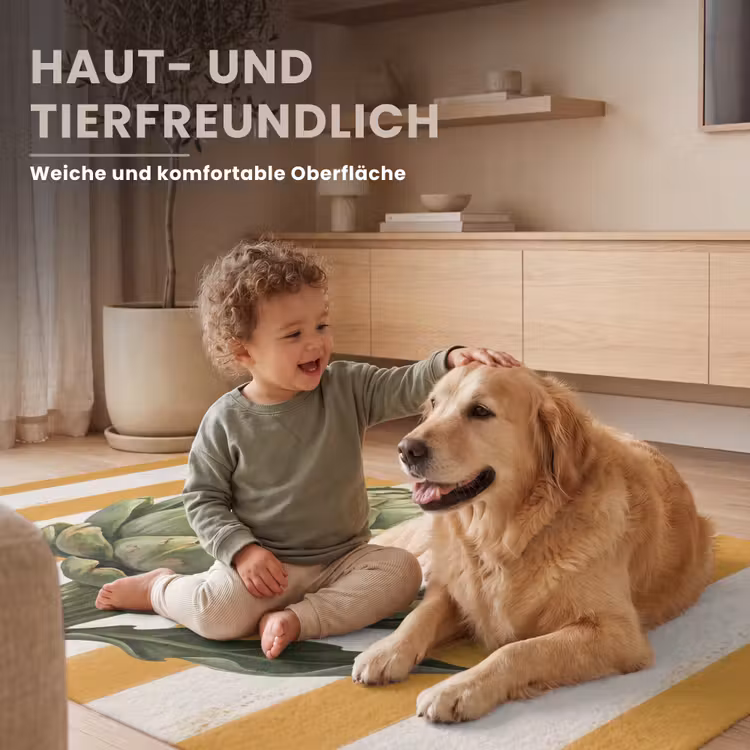 Teppich - Artischocke – Modern – Gemüse - Artisjok - Modern - Groente Vloerkleed Rechthoek klein