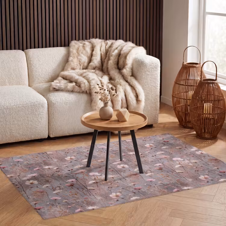 Bloemen - Wild - Pastel Vloerkleed Rechthoek klein 1091 -atmosphere_sfeer2_global