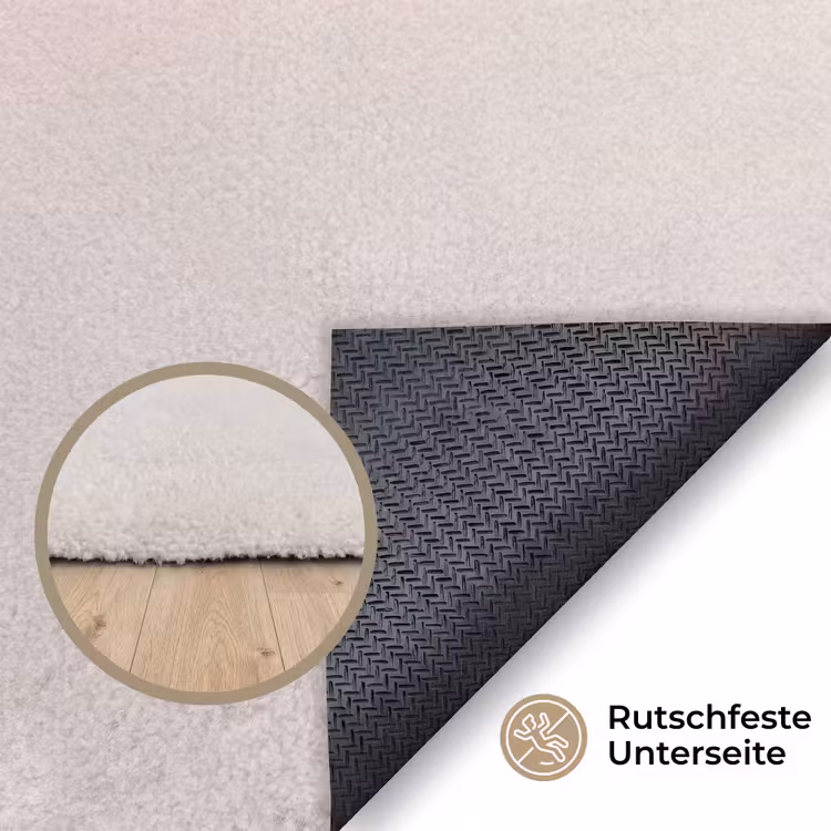 Bloemen - Bollen - Roze Vloerkleed Rechthoek klein -uniquesellingpoint_antislip_DE_DE