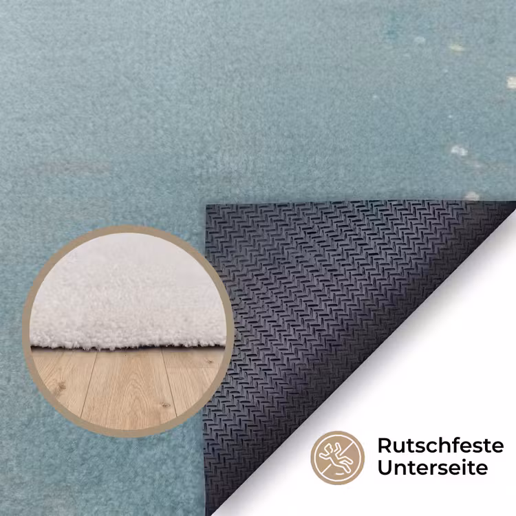 Bloesems - Minimalistisch - Wateroppervlak - Boot Vloerkleed Rechthoek klein -uniquesellingpoint_antislip_DE_DE