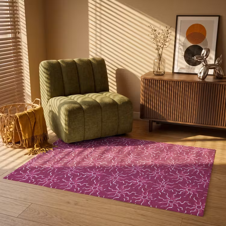 Bohemian - Zon - Magenta Vloerkleed Rechthoek klein 1091 -atmosphere_sfeer1_global