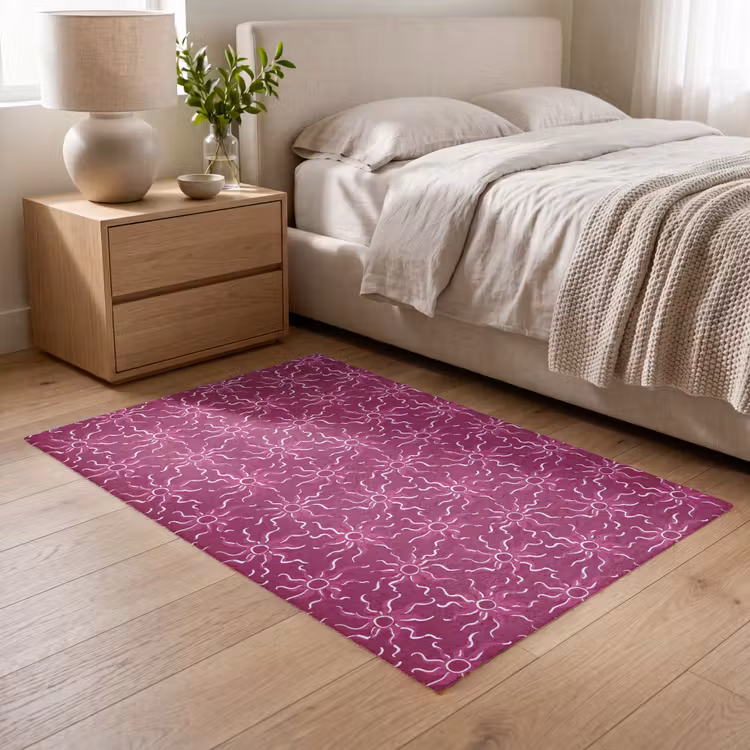 Bohemian - Zon - Magenta Vloerkleed Rechthoek klein 1091 -atmosphere_sfeer3_global