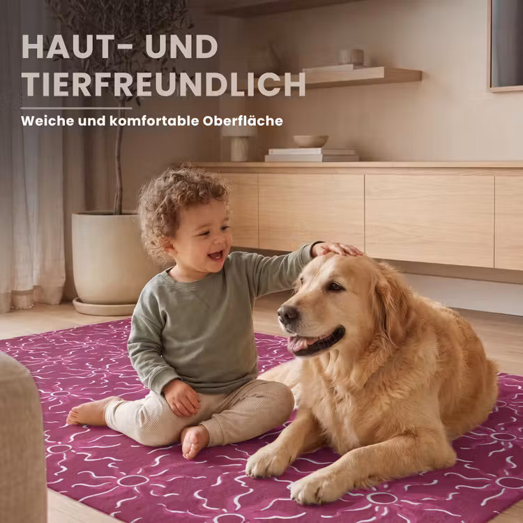 Bohemian - Zon - Magenta Vloerkleed Rechthoek klein 1091 -uniquesellingpoint_zacht_DE
