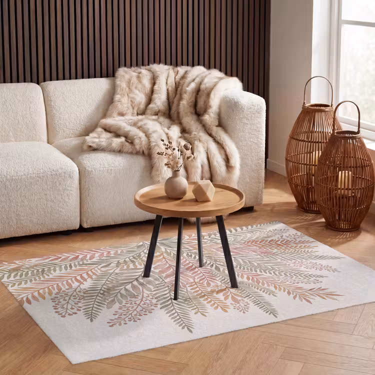 Botanisch - Aquarel - Kleurrijk Vloerkleed Rechthoek klein -atmosphere_sfeer2_global