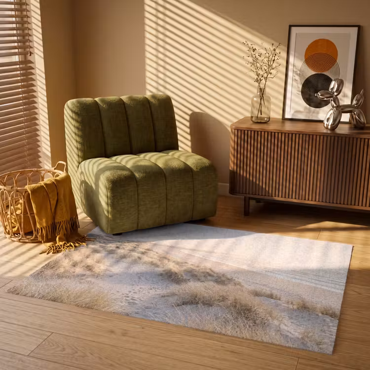 Duinen - Strand - Beige Vloerkleed Rechthoek klein -atmosphere_sfeer1_global