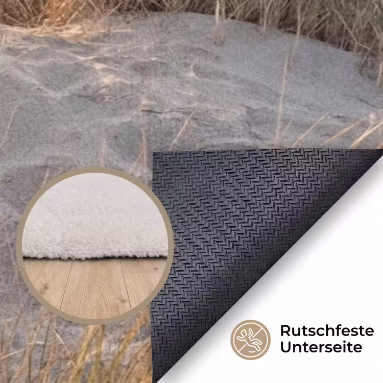 Duinen - Strand - Zee Vloerkleed Rechthoek klein -uniquesellingpoint_antislip_DE_DE