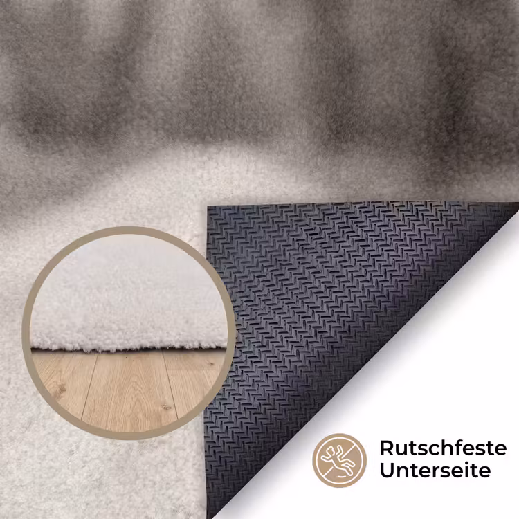 Eland - Auto - Gewei - Zwart - Wit Vloerkleed Rechthoek klein -uniquesellingpoint_antislip_DE_DE