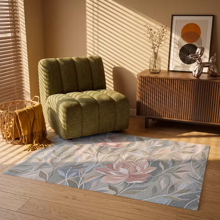 Elegant - Romantiek - Roze Vloerkleed Rechthoek klein -atmosphere_sfeer1_global