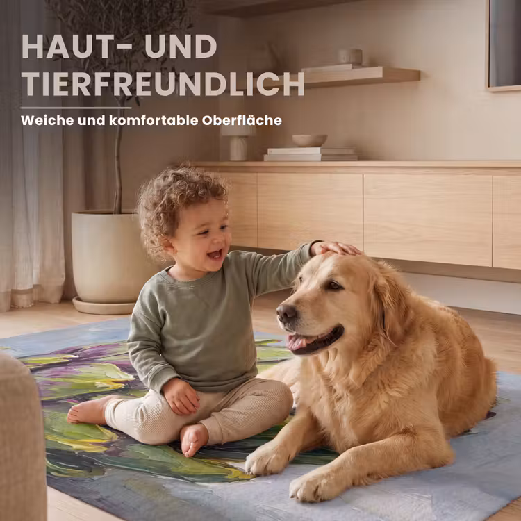 Teppich - Essen – Artischocke – Modern - Eten - Artisjok - Modern Vloerkleed Rechthoek klein