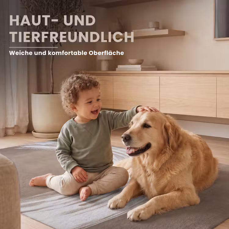 Verf - Bruin - Japandi Vloerkleed Rechthoek klein -uniquesellingpoint_zacht_DE