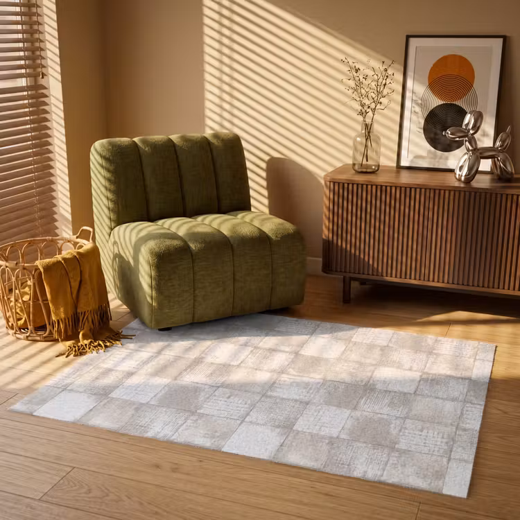 Tegel - Patroon - Verweerd Vloerkleed Rechthoek klein 1091 -atmosphere_sfeer1_global