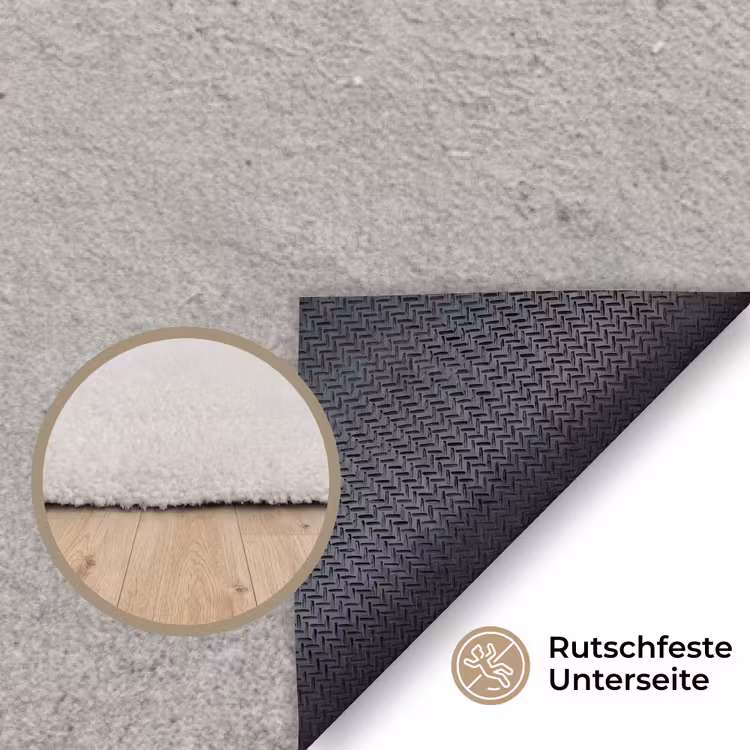 Voeten - Afdrukken - Zand Vloerkleed Rechthoek klein -uniquesellingpoint_antislip_DE_DE