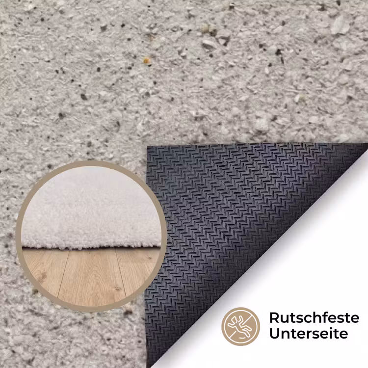 Voeten - Zand - Zee Vloerkleed Rechthoek klein -uniquesellingpoint_antislip_DE_DE