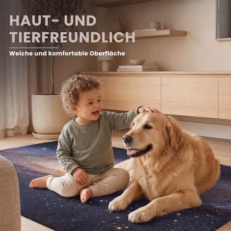 Teppich - Galaxie – Weltraum – Kosmos - Sterrenstelsel - Ruimte - Kosmos Vloerkleed Rechthoek klein