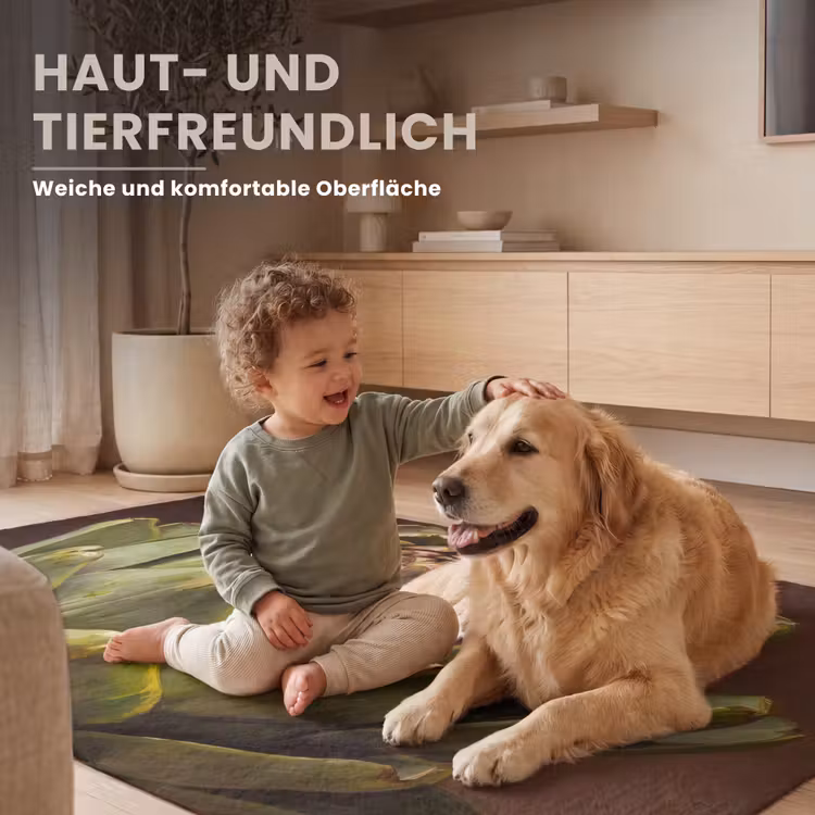 Teppich - Gemüse – Artischocke – Grün - Groente - Artisjok - Groen Vloerkleed Rechthoek klein