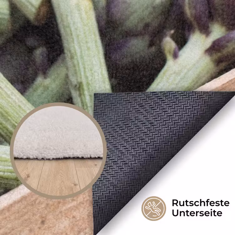 Teppich - Gemüse – Markt – Frisch - Groenten - Markt - Vers Vloerkleed Rechthoek klein