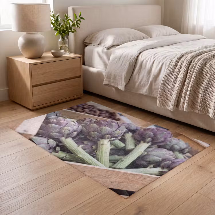 Teppich - Gemüse – Markt – Frisch - Groenten - Markt - Vers Vloerkleed Rechthoek klein