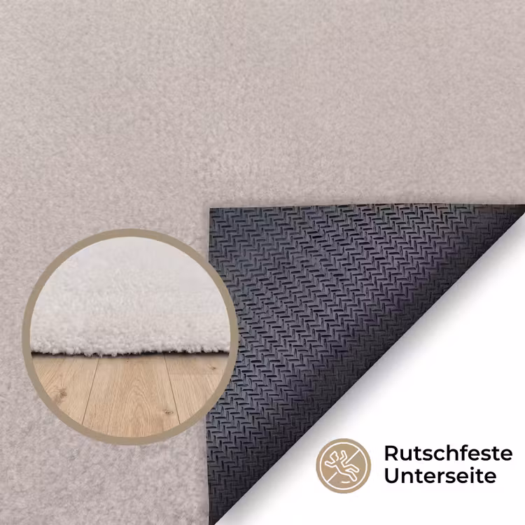 Gezicht - Boeket - Kleurrijk Vloerkleed Rechthoek klein -uniquesellingpoint_antislip_DE_DE