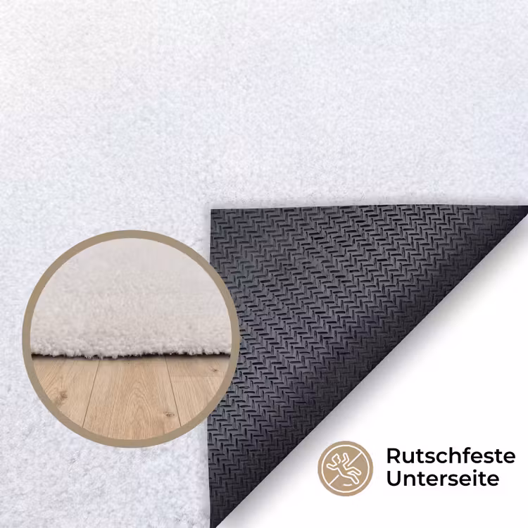 Goudvissen - Modern - Wit Vloerkleed Rechthoek klein -uniquesellingpoint_antislip_DE_DE
